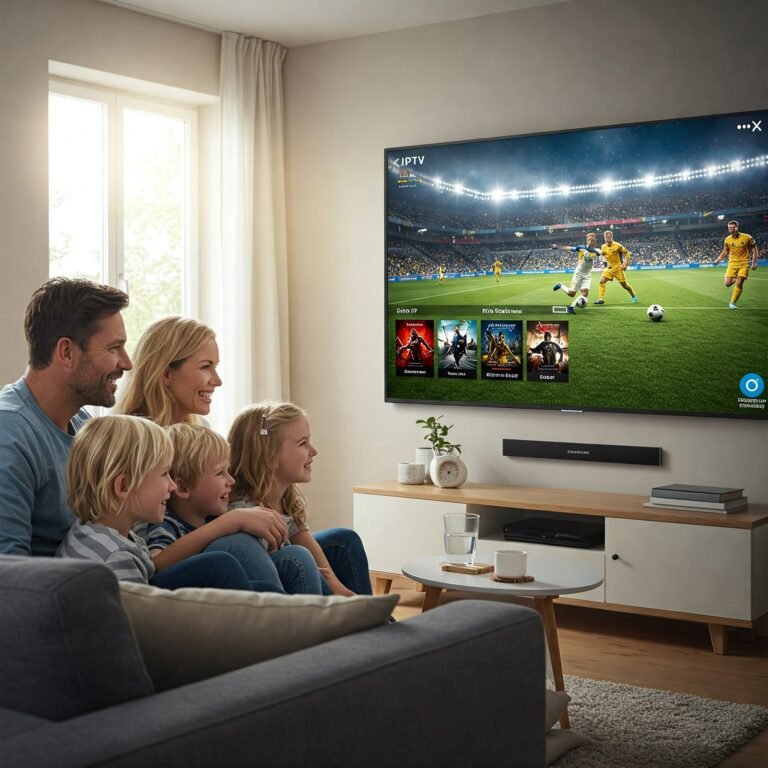 iptv nederland family watching football